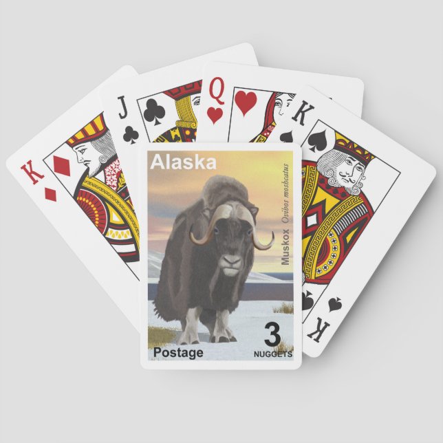 Jeu De Cartes Muskox (dos)