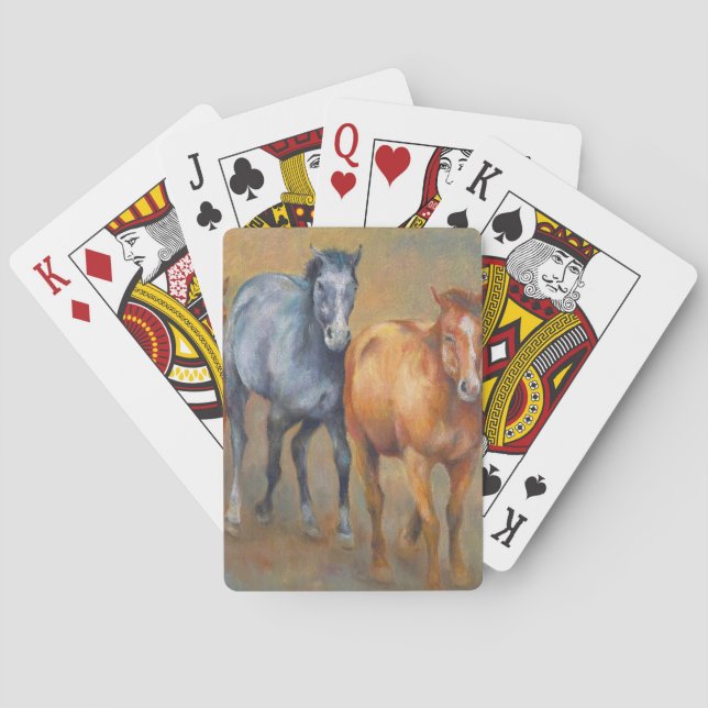 Jeu De Cartes Mustangs courants (dos)