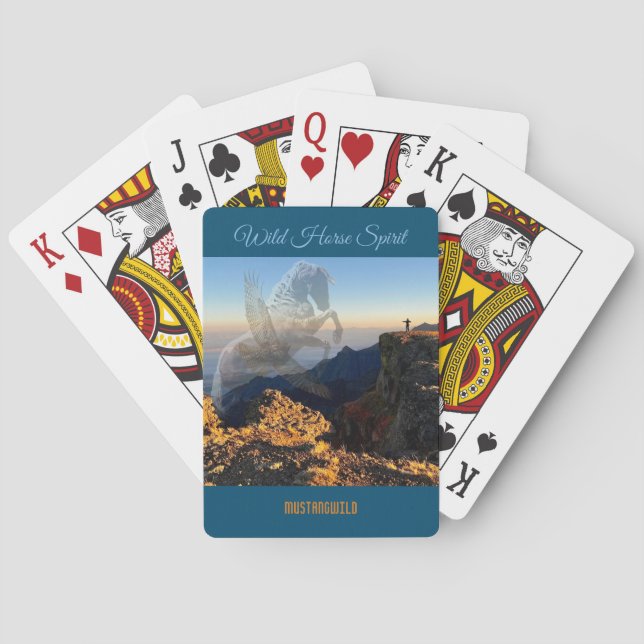 Jeu De Cartes MustangWild Playing Cards - Wild Horse Spirit (dos)