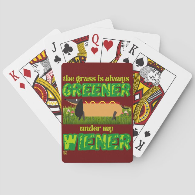 JEU DE CARTES "MY WIENER" (dos)