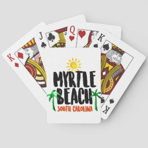 Jeu De Cartes Myrtle Beach Watercolor