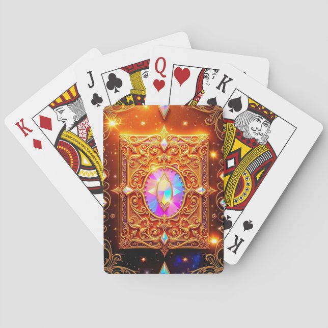 Jeu De Cartes Mystic Playing Cards (dos)