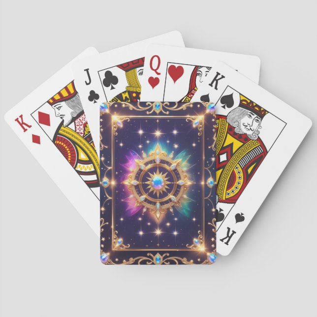 Jeu De Cartes Mystic Playing Cards (dos)