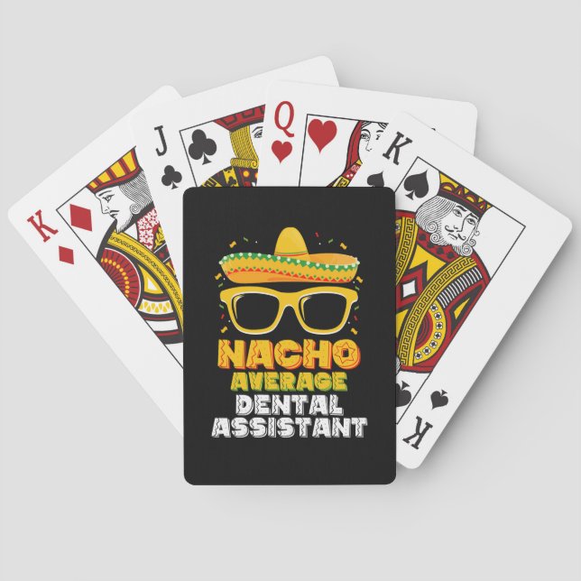 Jeu De Cartes Nacho Assistant dentaire moyen Cinco De Mayo (dos)