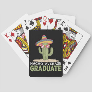 Jeu De Cartes Nacho Moyenne Graduate Cactus Graduation Mexicaine