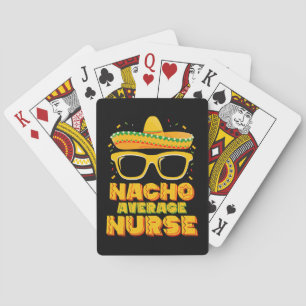 Jeu De Cartes Nacho Moyenne Infirmière Cinco De Mayo Famille Cor