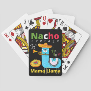 Jeu De Cartes NACHO MOYENNE MAMA LAMA cinco de mayo cadeau