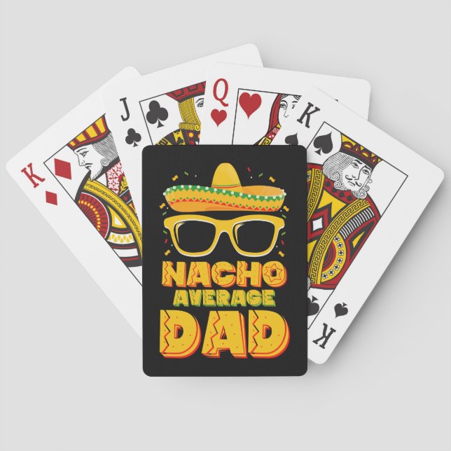 Jeu De Cartes Nacho Moyenne Papa Cinco De Mayo Famille Matching (dos)
