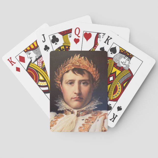 Jeu De Cartes Napoléon Laurel-Wreath Héros couronné Jouer des ca (dos)