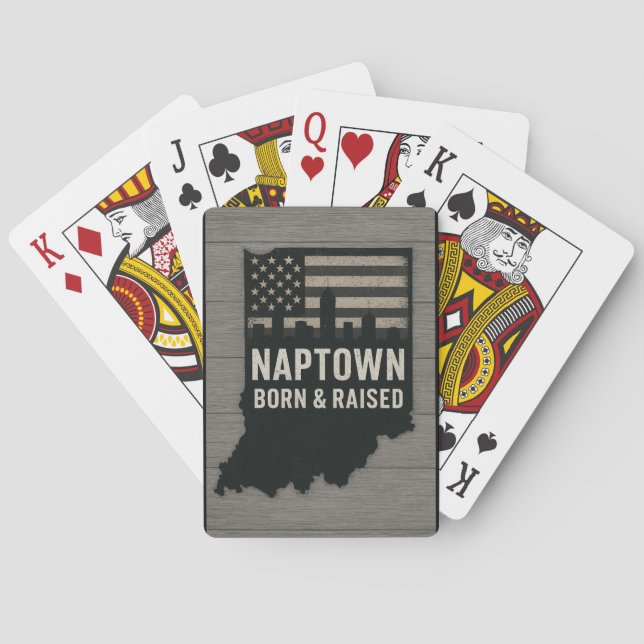 Jeu De Cartes Naptown Born & Laising Card Deck (dos)