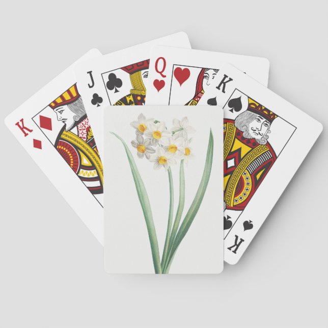 Jeu De Cartes Narcisse, Pierre-Joseph Redouté, 1805 (dos)