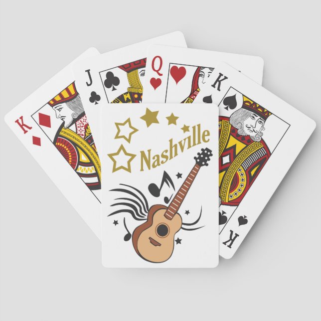 Jeu De Cartes Nashville (dos)