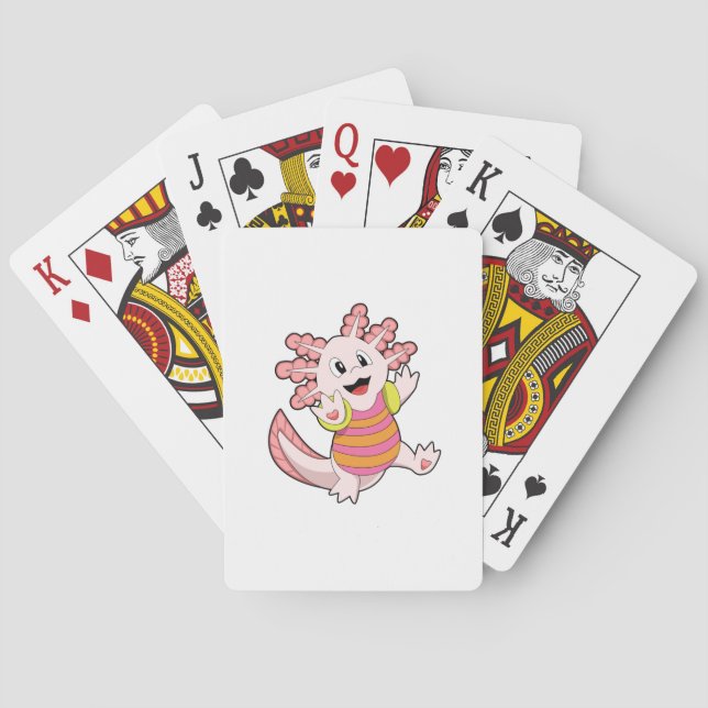 Jeu De Cartes Natation Axolotl (dos)