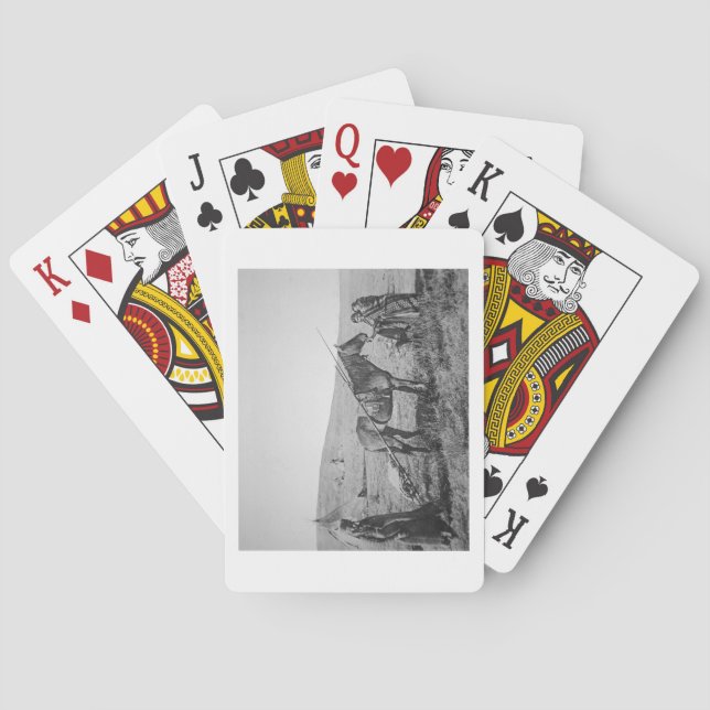 Jeu De Cartes Native American Cree people of Western Canada, c.1 (dos)