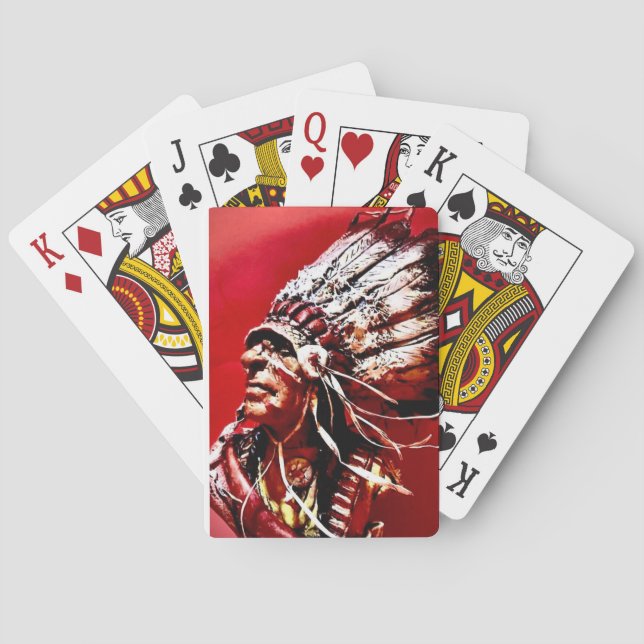 Jeu De Cartes Native American Pride Classic Playing Cards (dos)
