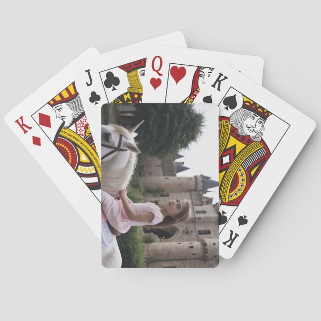 Jeu De Cartes Natu Unicorn Jouer aux cartes rose (dos)