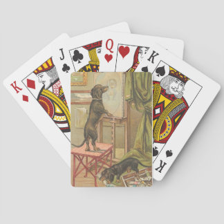 Jeu De Cartes Naughty Dachshunds Dog Playing Cards