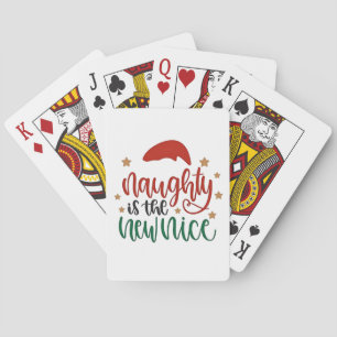 Jeu De Cartes Naughty est le New Nice Funny Christmas Père Noël