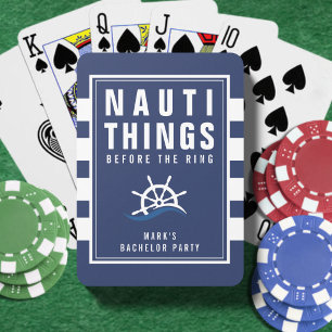 Jeu De Cartes Nauti Things Enterrement de vie de garçon Bateau B