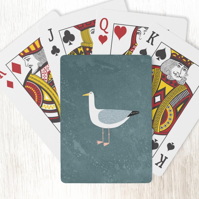 Jeu De Cartes Nautique Seagull (Fun seagull playing cards)