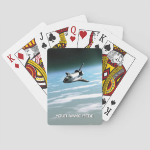 Jeu De Cartes Navette Spaciale. Personnalisé