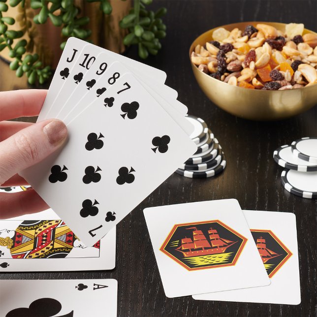 Jeu De Cartes Navire à voile Clipper vintage (Créateur téléchargé)