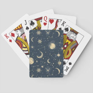 Jeu De Cartes Navy Vintage Astrologie Lune Constellation