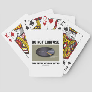Jeu De Cartes Ne Confonds Pas L'Énergie Sombre Avec La Matière S