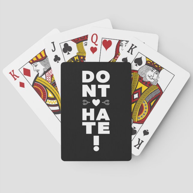 Jeu De Cartes Ne déteste pas le NOIR (dos)