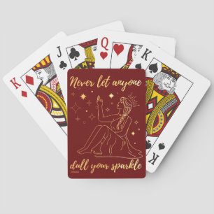 Jeu De Cartes NE LAISSEZ JAMAIS PERSONNE DULER VOTRE inspiration