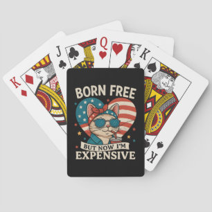 Jeu De Cartes Né libre mais maintenant je suis cher 4 juillet