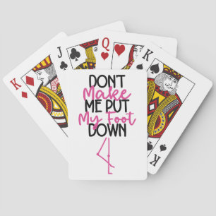 Jeu De Cartes Ne me force pas à sévir - Flamant rose