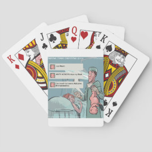 Jeu De Cartes Né pour tweeter drôle de dessin animé