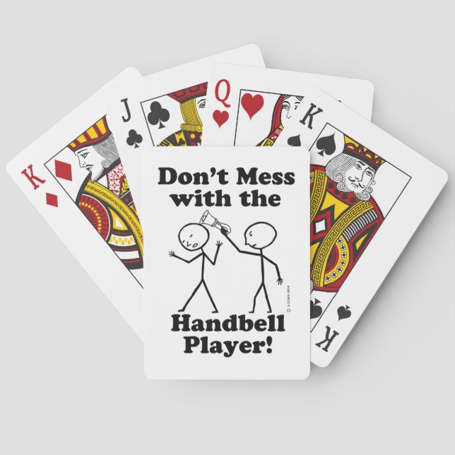 Jeu De Cartes Ne vous mêlez pas du lecteur Handbell (dos)