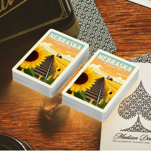 Jeu De Cartes Nebraska vintage