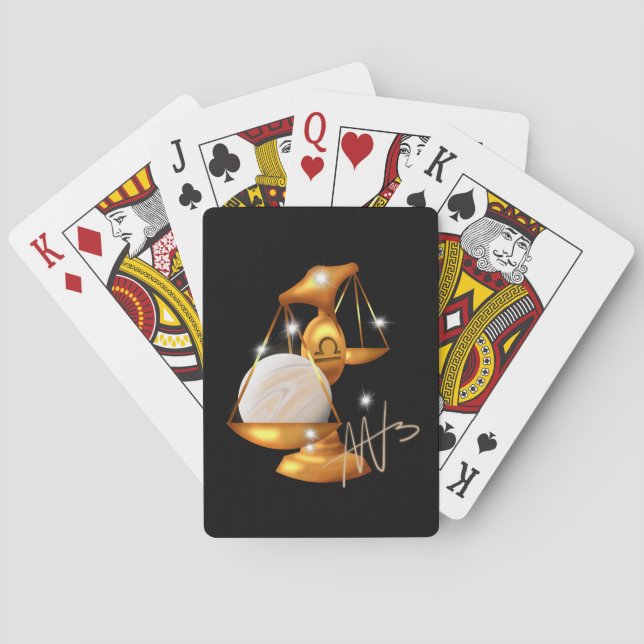 Jeu De Cartes Nebula Libra Venus Zodiac (dos)