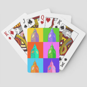 Jeu De Cartes Néon Big Ben d'art de bruit