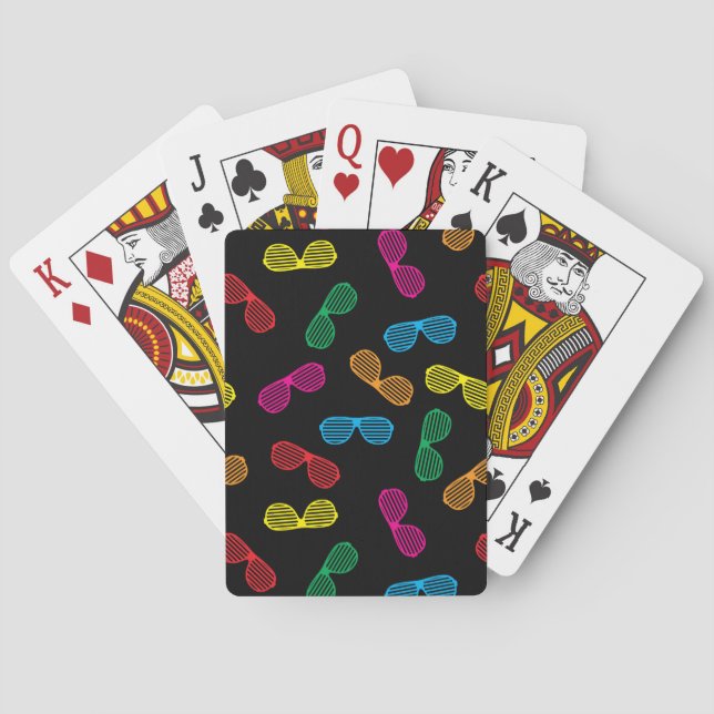 Jeu De Cartes Neon Classic Lunettes de soleil Motif (dos)