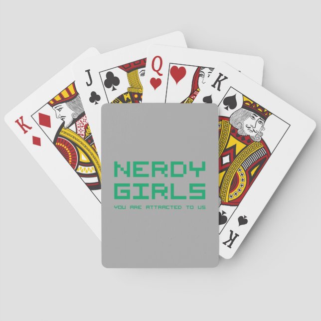 Jeu De Cartes Nerdy Girls 2 (dos)