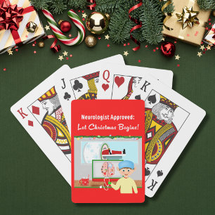 Jeu De Cartes Neurologue Approuvé : Noël Commence Père Noël En I