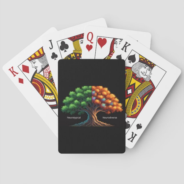 Jeu De Cartes Neurotypique vs Neurodiverse (dos)