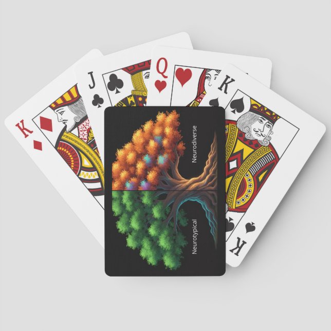 Jeu De Cartes Neurotypique vs Neurodiverse (dos)