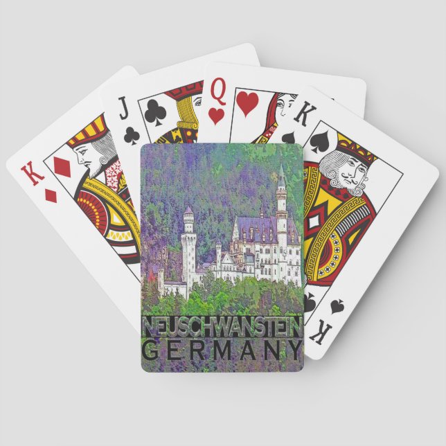 Jeu De Cartes Neuschwanstein (dos)