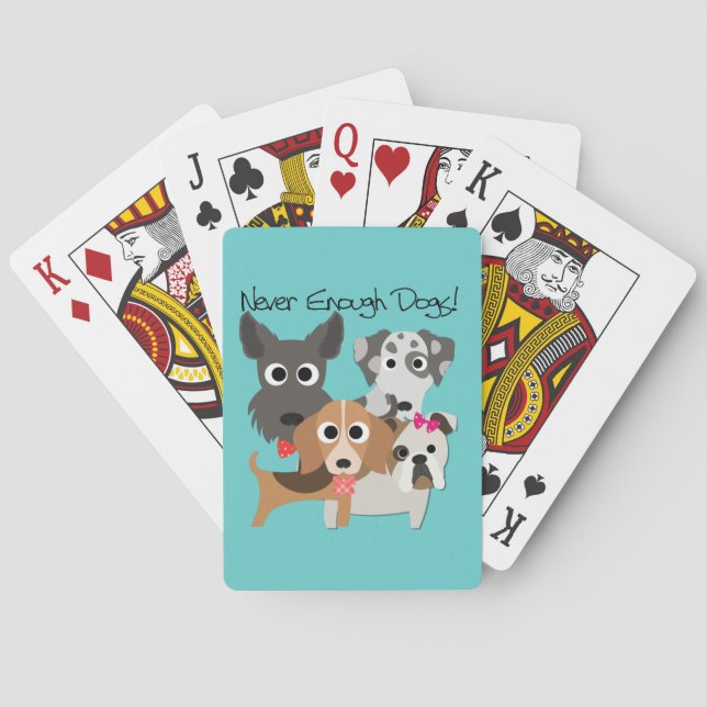 Jeu De Cartes Never Enough Dogs (dos)
