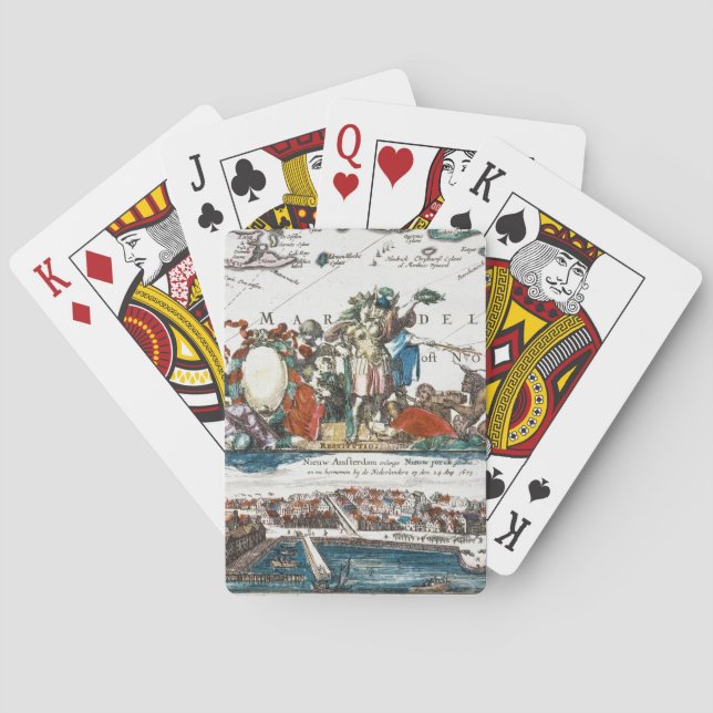 JEU DE CARTES NEW AMSTERDAM 1673 (dos)