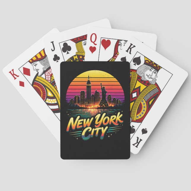 Jeu De Cartes New York City (dos)
