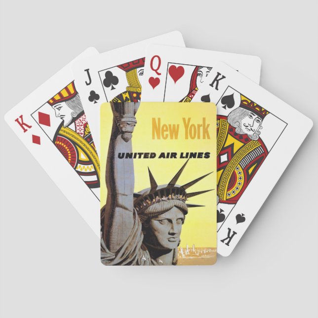 Jeu De Cartes New York City Travel (dos)