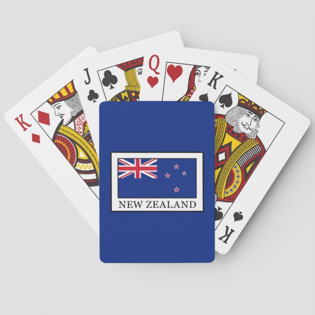 Jeu De Cartes New Zealand (dos)