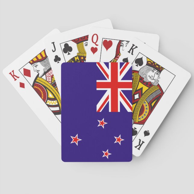 Jeu De Cartes New Zealand (dos)