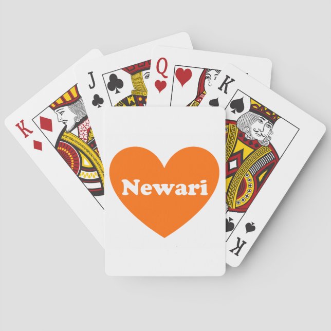 Jeu De Cartes Newari (dos)